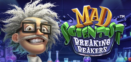 Mad Scientist Breaking Beakers