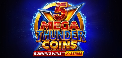 5 Mega Thunder Coins Running Wins™