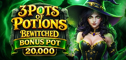 3 Pots of Potions Betwitched Bonus Pot 20,000 94