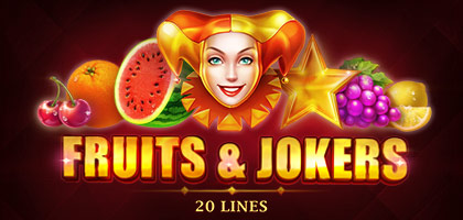 Fruits & Jokers: 20 lines