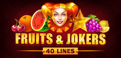 Fruits & Jokers: 40 lines