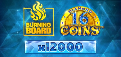16 Coins Diamond Burning Board 94