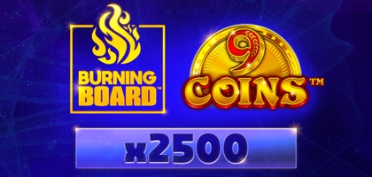 9 Coins Burning Board 94