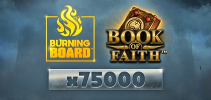 Book of Faith Burning Board 94