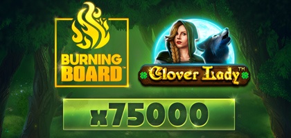 Clover Lady Burning Board 94