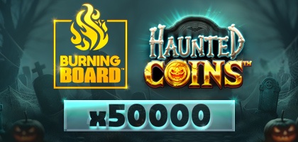 Haunted Coins Burning Board 94