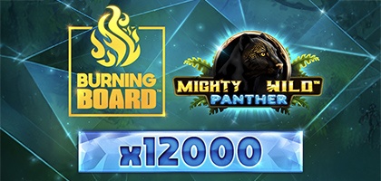 Mighty Wild™: Panther Diamond Burning Board™