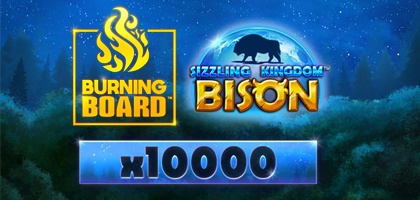 Sizzling Kingdom: Bison Burning Board 94